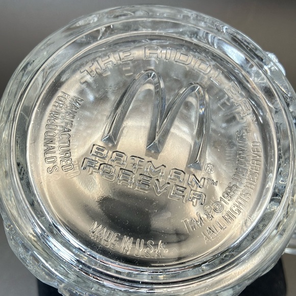 Batman Forever McDonald’s Villian Glass Mug Set- 1995 - Picture 11 of 16